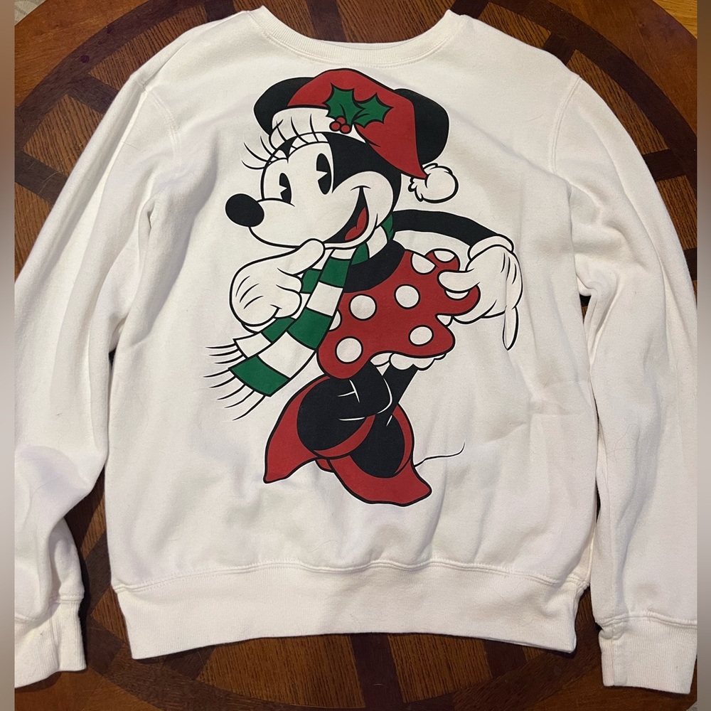 Disney Minnie Mouse Holiday Sweatshirt